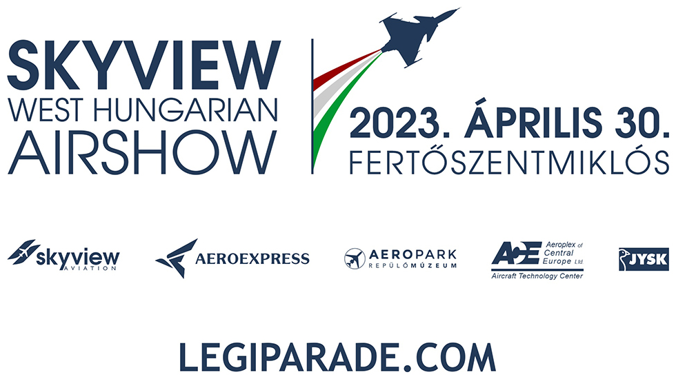 SKYVIEW West Hungarian Airshow 2023 banner